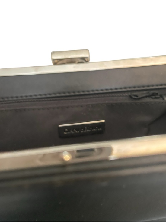Vintage Giani Bernini Black Evening Bag/Clutch